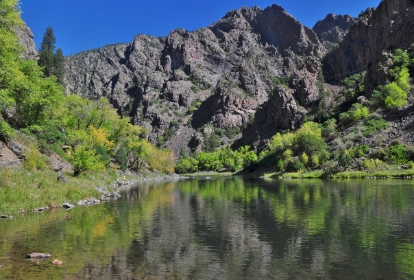 The Gunnison River via East Portal Road